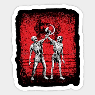 Communism is dead Sticker